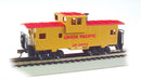 Bachmann Trains HO 17701 36' Wide-Vision Caboose, Silver Series, Union Pacific