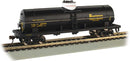 Bachmann Trains HO 17811 40' Single-Dome Tank Car, Silver Series, Eastman Chemical Products UTLX 35294 (black, yellow, white)