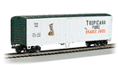Bachmann Trains HO 17947 50' Steel Mechanical Reefer, Silver Series, Tropicana TPIX