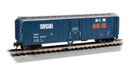 Bachmann Trains N 17960 50' Steel Mechanical Reefer, Silver Series, Tropicana