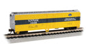Bachmann Trains N 17961 50' Steel Mechanical Reefer, Silver Series, New York Central
