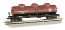 Bachmann Trains HO 17108 40' 3-Dome Tank Car, Silver Series, Pennsylvania Railroad 498647 (Tuscan, black)
