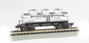 Bachmann Trains N 17153 3-Dome Tank Car, Ready-to-Run, Northern California Wineries (silver)