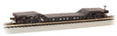 Bachmann Trains HO 18341 52' Depressed-Center Flatcar, Ready-to-Run, Silver Series, New York Central