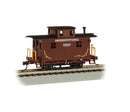 Bachmann Trains HO 18402 Wood 4-Wheel Bobber Caboose, Silver Series, Pennsylvania Railroad
