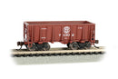 Bachmann Trains N 18653 Ore Car, Flat-Bottom, Duluth, Missabe & Iron Range