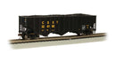 Bachmann Trains HO 18705 Bethlehem Steel 3-Bay 100-Ton Open Hopper, Silver Series, CSX Transportation