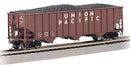 Bachmann Trains HO 18702 Bethlehem Steel 3-Bay 100-Ton Open Hopper, Silver Series, Union Pacific