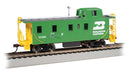 Bachmann Trains HO 14005 Slanted Offset-Cupola Caboose, Burlington Northern