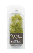 Bachmann Trains 31041 Grass Tufts, SceneScapes, Medium Green 3/8" 1cm Tall Fibers (50)