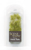 Bachmann Trains 31041 Grass Tufts, SceneScapes, Medium Green 3/8" 1cm Tall Fibers (50)