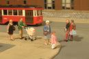 Bachmann Trains HO 33109 SceneScapes Figures, Strolling People (6)