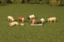Bachmann Trains HO 33118 Pigs, SceneScapes (9)