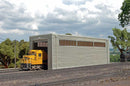 Bachmann Trains HO 35115 Single-Stall Engine House (Shed), Scene Scapes, 11-3/8 x 4 x 3-9/16" 28.9 x 10.2 x 9.1cm