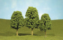 Bachmann Trains O 32206 SceneScapes Layout-Ready Trees, Deciduous Trees 5-1/2, 6-1/2" (2)