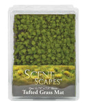 Bachmann Trains 32921 Tufted Grass Sheet/Mat, SceneScapes, Light Green 3/16" .5cm Tall Fibers, 11-3/4 x 7-1/2" 29.8 x 19.1cm Sheet