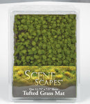 Bachmann Trains 32921 Tufted Grass Sheet/Mat, SceneScapes, Light Green 3/16" .5cm Tall Fibers, 11-3/4 x 7-1/2" 29.8 x 19.1cm Sheet