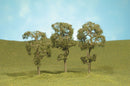 Bachmann Trains HO 32011 Maple Trees, SceneScapes, 3, 4" 7.6, 10.2cm (3)