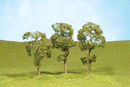 Bachmann Trains N 32111 SceneScapes Layout-Ready Trees, Maple Trees 2-1/2, 2-3/4" (4)