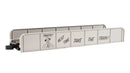 Bachmann Trains N 44653 Girder Bridge with Nickel Silver Rail, E-Z Track, Take the Train (gray, black)