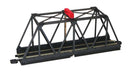 Bachmann Trains HO 44473 Truss Bridge with Blinking Light, E-Z Track, Assembled, 10-1/2 x 2-3/8 x 4" 26.7 x 6 x 10.2cm (black)