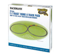 Bachmann Trains HO 44487 Figure-8 Track Pack, E-Z Track, With Steel Rail & Black Roadbed