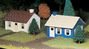 Bachmann Trains O 45608 Plasticville U.S.A. Classic Kits, Cape Cod House (2)