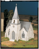 Bachmann Trains O 45981 Plasticville U.S.A. Classic Kits, Cathedral