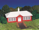 Bachmann Trains HO 45133 Plasticville Classic Kit, School House, 6 x 7-1/8" 15.3 x 18.1cm