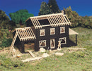 Bachmann Trains HO 45191 Plasticville Classic Kit, House Under Construction, 2-7/8 x 5-1/4" 7.3 x 13cm