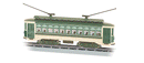 Bachmann Trains N 61093 Brill Trolley, Green, Cream, Brown