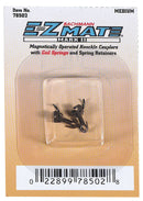Bachmann Trains N 78502 E-Z Mate Mark II Magnetic Knuckle Couplers, Medium Shank 12 Pairs