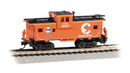Bachmann Trains N 70758 36' Wide-Vision Caboose, Silver Series, Chessie System C&O