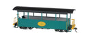 Bachmann Trains On30 26005 Wood Excursion Car, H. Lee Riley (green, black Roof)