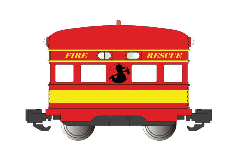Bachmann Trains G 96287 Eggliner, Fire Rescue