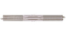 Bachmann Trains N 44020 Straight Terminal Rerailer with Nickel Silver Rail & Concrete Ties, E-Z Track, 10" 25.4cm