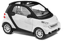 Busch HO 60202 2007 Smart Fortwo Coupe Kit, Various Colors