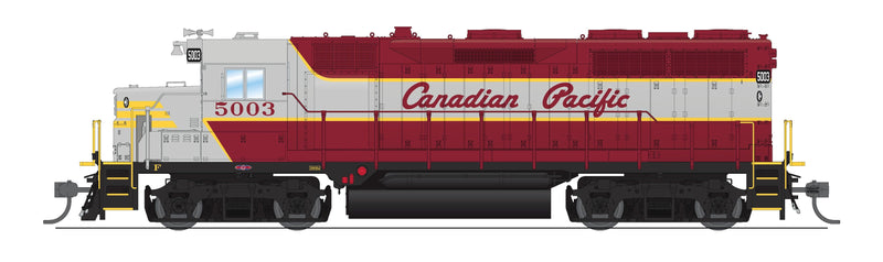 PREORDER BLI 8904 EMD GP35, CP 5010, Maroon & Gray, No-Sound / DCC-Ready, HO