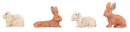 Pola 331551 Rabbits -- pkg(4), G Scale