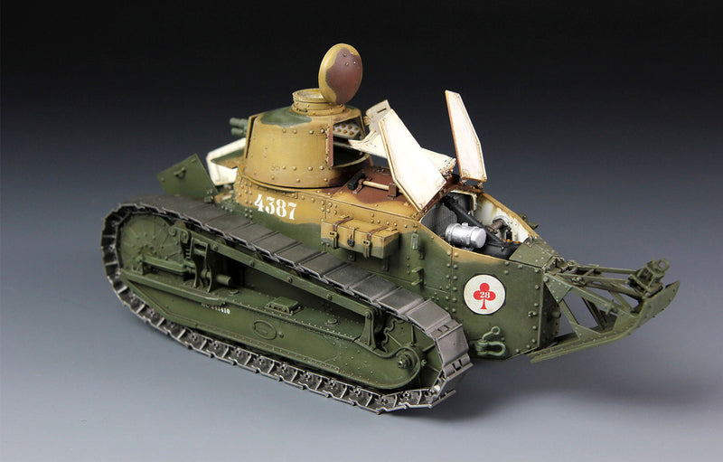 Meng-Model TS-008 FRENCH FT-17 LIGHT TANK (CAST TURRET) 1:35