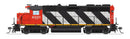 BLI 8921 EMD GP35, CN 4001, Zebra Stripes, Paragon4 Sound/DC/DCC, HO