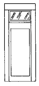 Alexander Scale Models HO A-2407 Doors, Solid Panel (4)