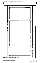 Alexander Scale Models HO 2504 Window large 2-pane 4/