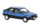 Brekina HO PCX870754 1985 Renault 11 Turbo, Assembled, Metallic Blue, Black