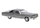 Brekina HO 18131 1972 Cadillac Coupe de Ville, Assembled, Silver, Black