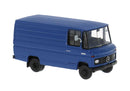 PREORDER Brekina HO 36849 1980s Mercedes-Benz L 406 D Cargo Van, Assembled, Blue