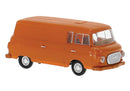 PREORDER Brekina HO 30124 1961-1991 Barkas B 1000 Kasten Cargo Van, Assembled, Orange