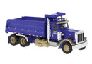 PREORDER Brekina HO 86292 Peterbilt 359 Dump Truck, Assembled, Force Corporation (blue)