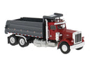 PREORDER Brekina HO 86290 Peterbilt 359 Dump Truck, Assembled, Red, Gray