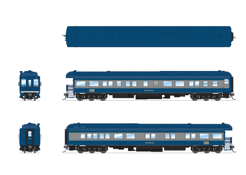 PREORDER BLI 8953 CSX Business Car, "Philadelphia", HO